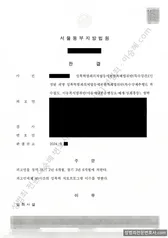 피해자대리(성공) 처분문서
